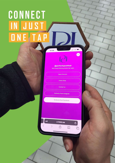 cape kings Social Media Touchpads, get followers and Book clients easier with just one tap.