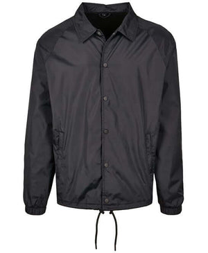 Black Cape Kings customisable coach jacket front