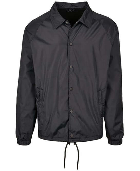 Black Cape Kings customisable coach jacket front