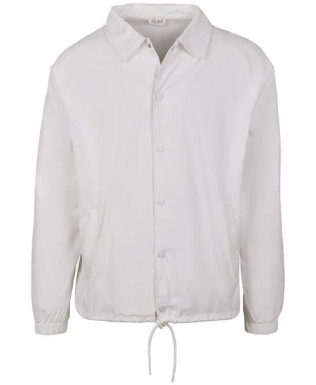 Cape Kings customisable coach jacket front white