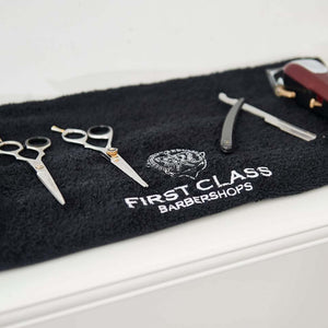 Elevate your salon or barber services with custom Barber/Salon Towels first class barbershop